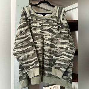 Camo Crewneck Sweatshirt